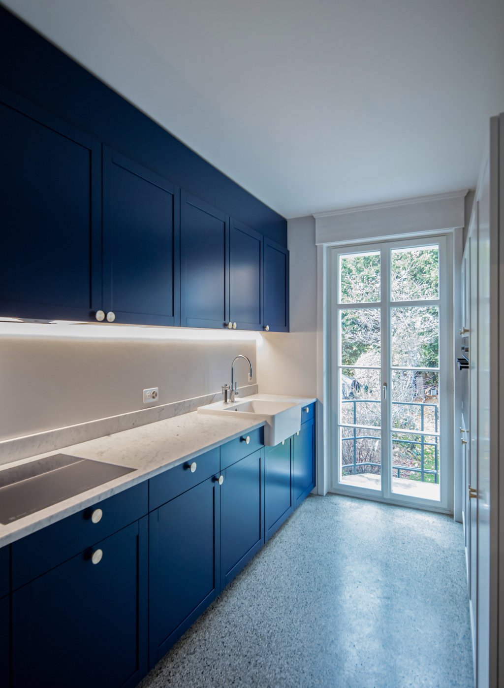 Hilbert architektur Projekt Glaserbergstrasse Küche