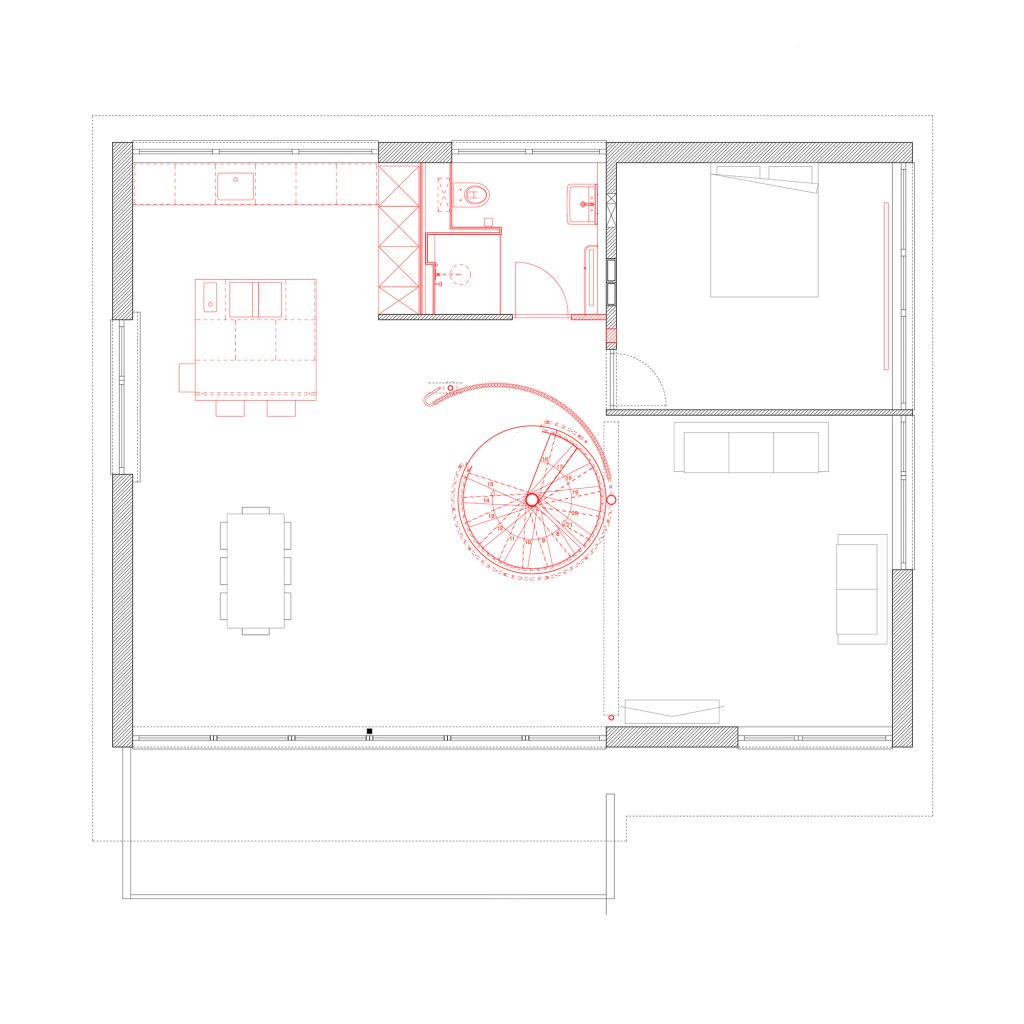 Hilbert Architektur Truwant Rodet Projekt Falkenstrasse Plan