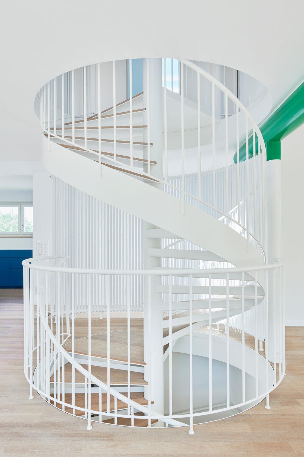 Hilbert Architektur Truwant Rodet Projekt Falkenstrasse Spiral Stairs
