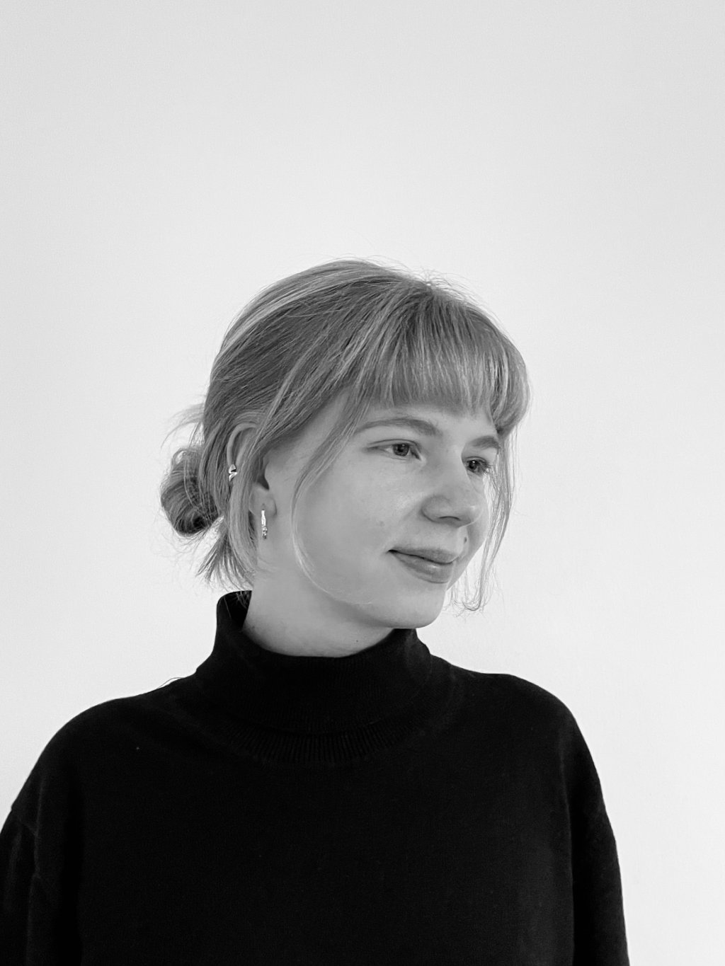 Praktikantin Karla Gruve